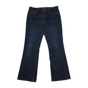 LRL Lauren Jeans Co Ralph Lauren Women's Classic Bootcut Jeans Size 12 Dark Wash